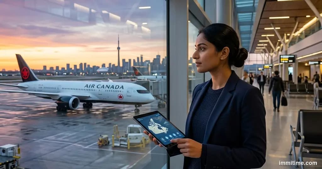 Canada Immigration: Air Canada, Tech