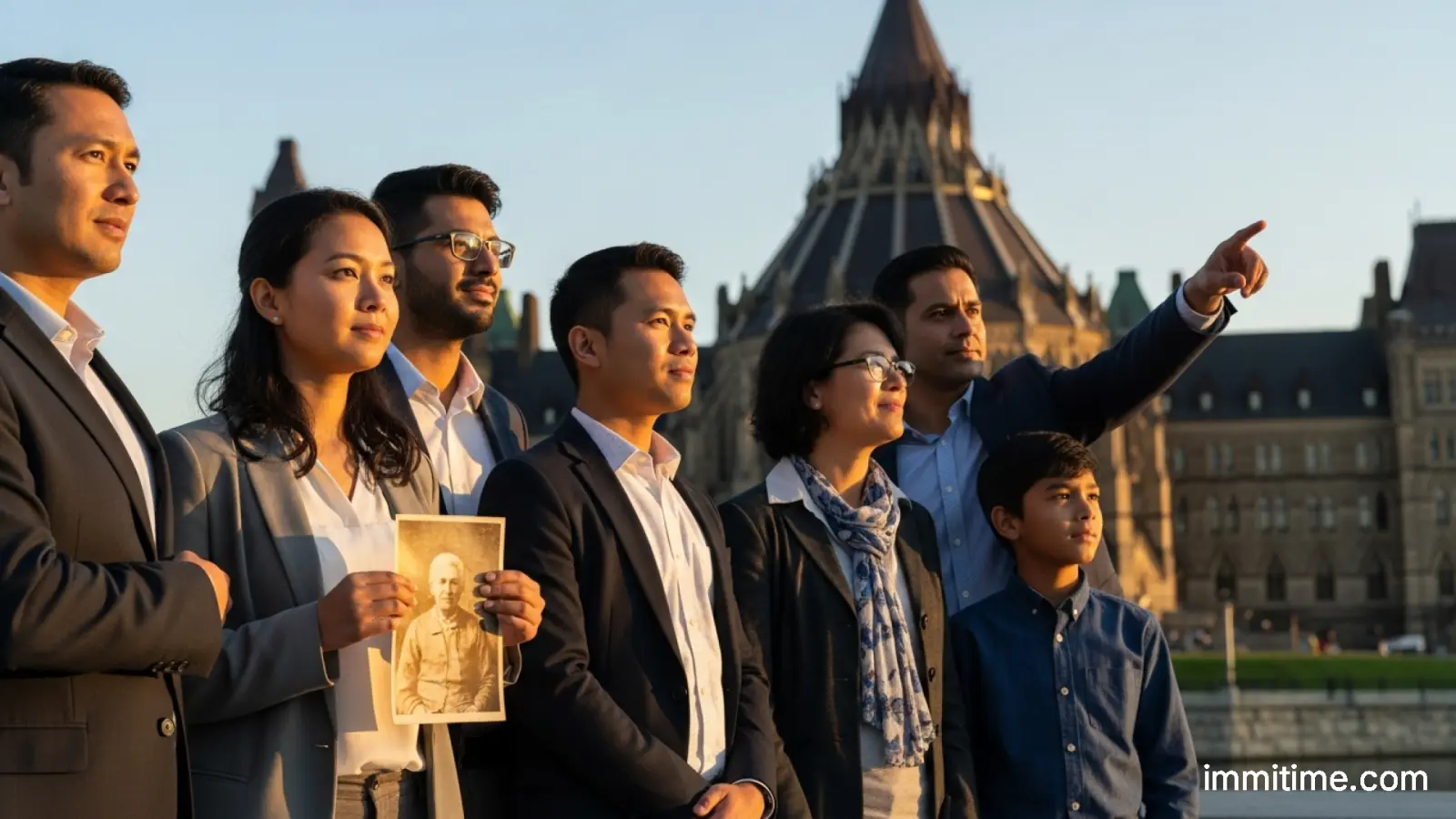 نقشه‌ای قدیمی با رنگ قهوه‌ای که مسیرهای تاریخی مهاجرت از کبک کانادا به منطقه نیوانگلند در ایالات متحده را نشان می‌دهد.