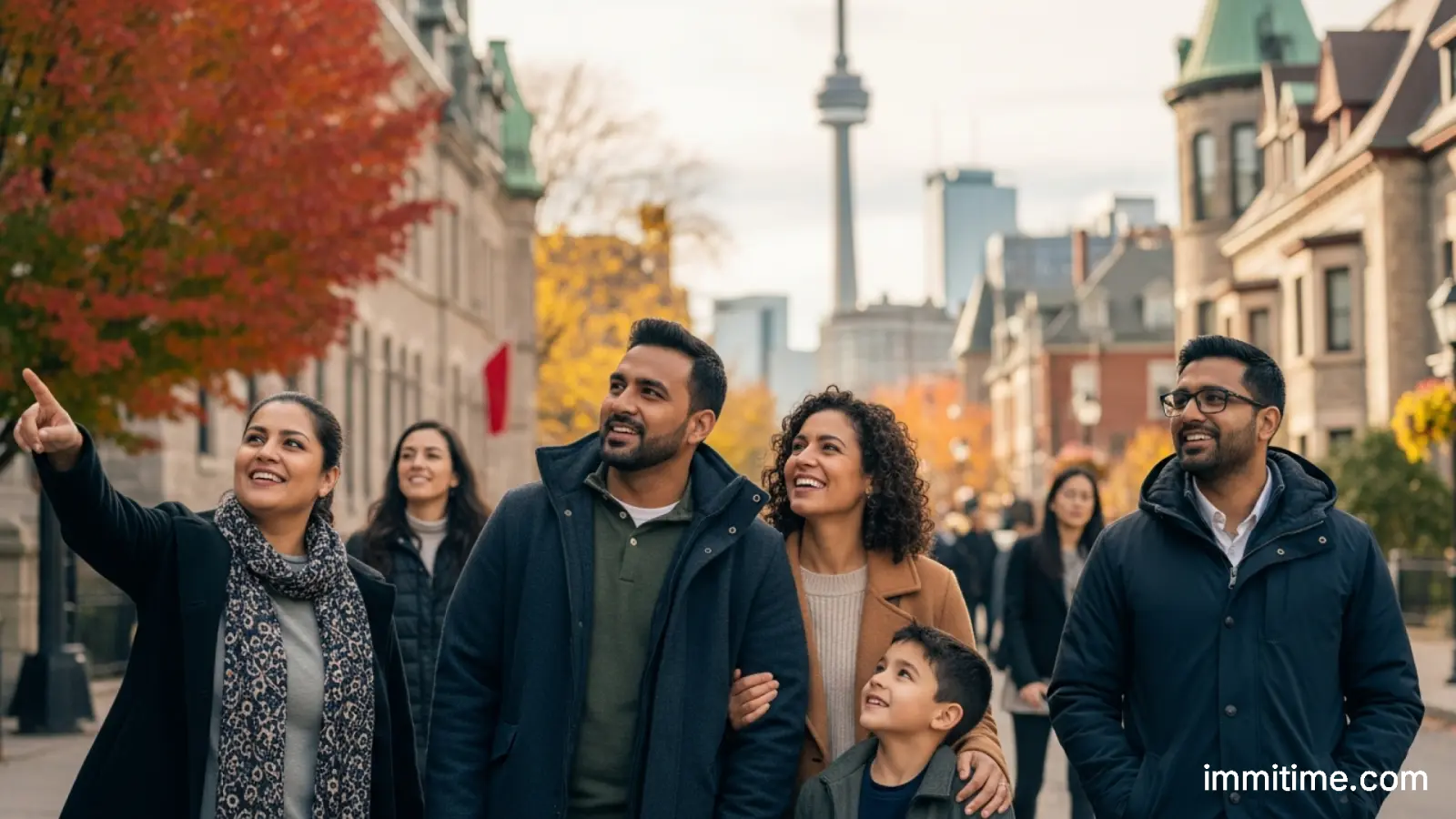 A person reviewing an official Canadian immigration document, illustrating the process of applying for and understanding citizenship requirements.